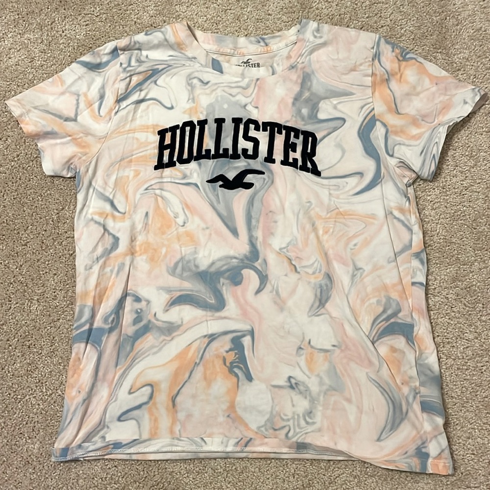 Tie dye holister tee shirt